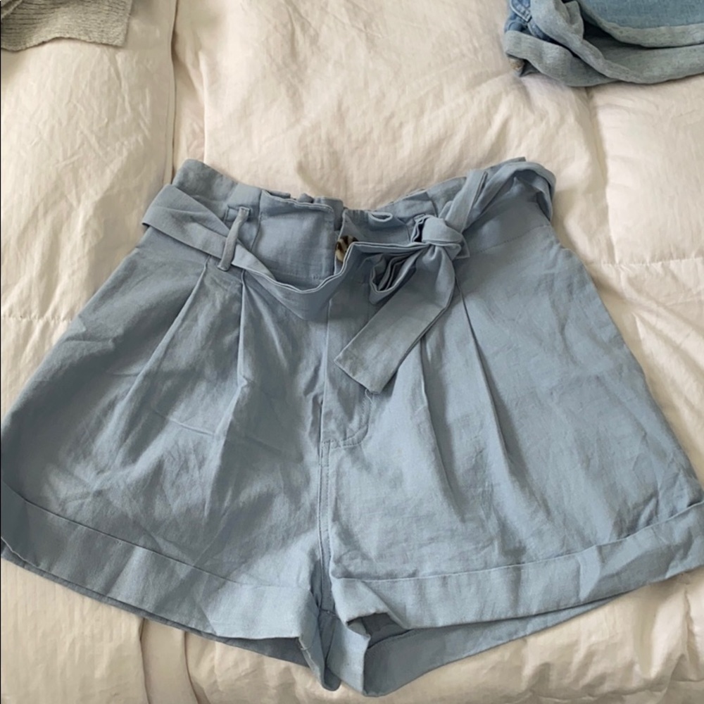 Paper bag shorts